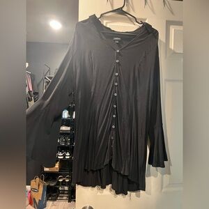 Torrid Classic Black V-Neck Top